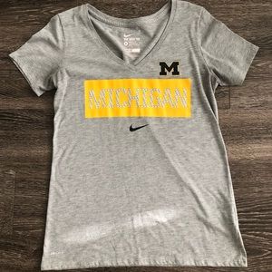 Nike drifit Michigan shirt